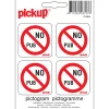 Pickup Pictogram no pub 10 x 10 cm
