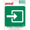 Pickup Pictogram normale ingang 10 x 10 cm