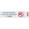 Pickup Pictogram nos amis les chiens aluminium 16,5 x 4,4 cm
