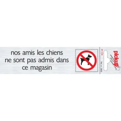 Pickup Pictogram nos amis les chiens aluminium 16,5 x 4,4 cm