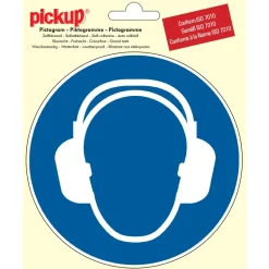 Pickup Pictogram oorbescherming  Ø 15 cm
