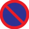 Pickup Pictogram parkeerverbod  Ø30 cm