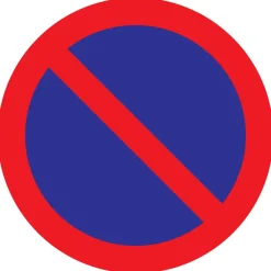 Pickup Pictogram parkeerverbod  Ø30 cm
