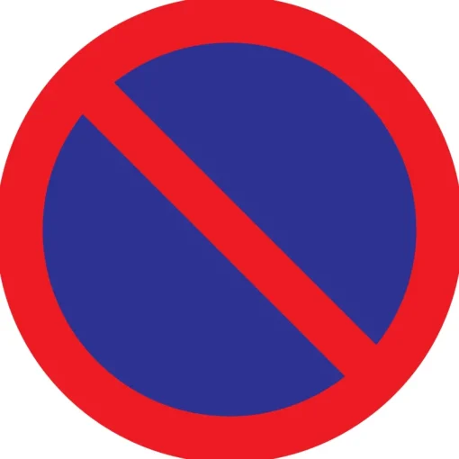 Pickup Pictogram parkeerverbod  Ø30 cm