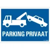 Pickup Pictogram parking privaat 23 x 33 cm