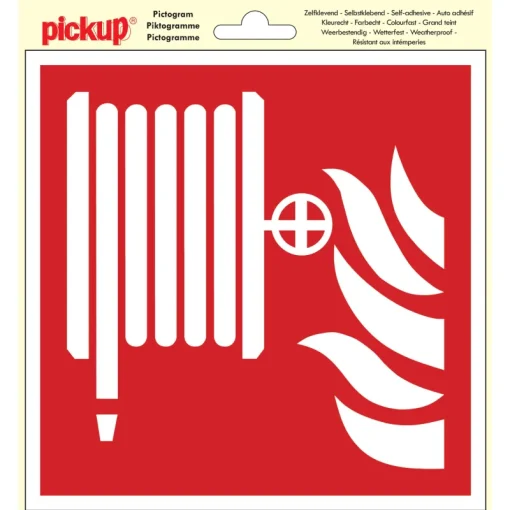 Pickup Pictogram plaats blusmiddel 20 x 20 cm