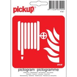 Pickup Pictogram plaats blusmiddel 10 x 10 cm
