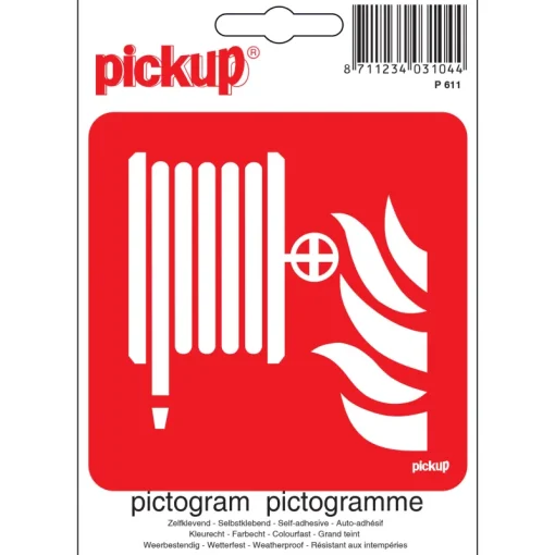 Pickup Pictogram plaats blusmiddel 10 x 10 cm