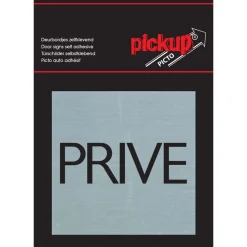 Pickup Pictogram privé aluminium