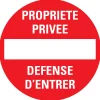 Pickup Pictogram propriété privée Ø 18 cm