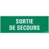 Pickup Pictogram sortie de secours 33 x 12 cm