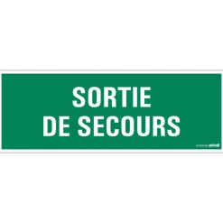 Pickup Pictogram sortie de secours 33 x 12 cm