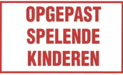 Pickup Pictogram spelende kinderen 33 x 20 cm