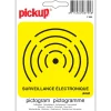 Pickup Pictogram surveillance électronique 10 x 10 cm