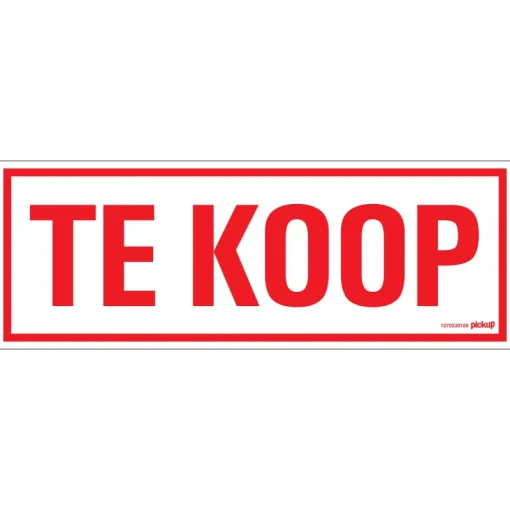 Pickup Pictogram te koop 33 x 12 cm