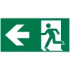 Pickup Pictogram uitgang linksaf 15 x 30 cm