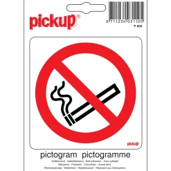 Pickup Pictogram verbod roken 10 x 10 cm