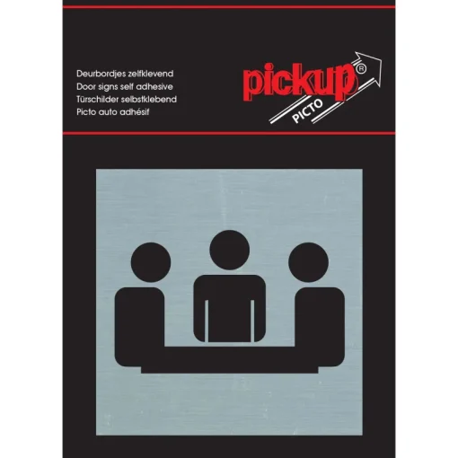 Pickup Pictogram vergaderruimte aluminium