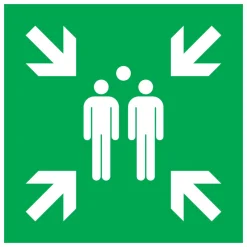 Pickup Pictogram verzamelpunt 20 x 20 cm