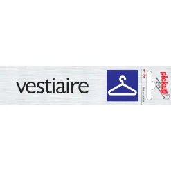 Pickup Pictogram vestiaire aluminium 16,5 x 4,4 cm