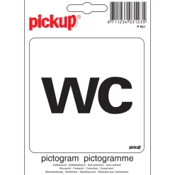 Pickup Pictogram wc 10 x 10 cm