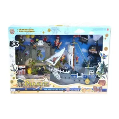 DDD Toys Piratenschip met accessoires