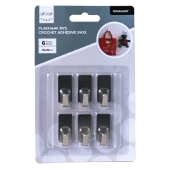 DDD plakhaak permanent RSV 6 stuks vierkant