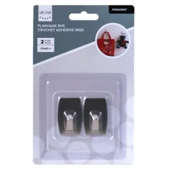 DDD plakhaak permanent RSV vierkant 2 stuks