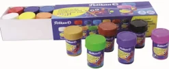 Pelikan Plakkaatverf 12 potjes