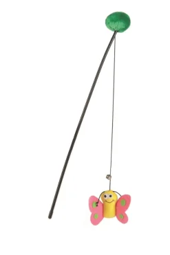 Beeztees Plastic kattenhengel daisy 40 cm