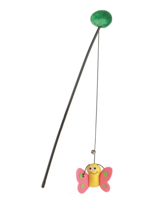 Beeztees Plastic kattenhengel daisy 40 cm