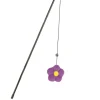 Beeztees Plastic kattenhengel floral 40 cm