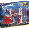Playmobil City Action Grote Brandweerkazerne Helicopter - 9462