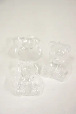 Merkloos Plexi beer 10 stuks