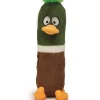 Beeztees Pluche / rubber hondenspeeltje kwakel 25 cm