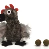Beeztees Pluche kattenspeeltje kalkoen met bal 12,5 cm