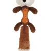 Beeztees Pluche tpr hondenspeeltje birin 43 cm