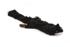 Beeztees Pluche vos zwart flatino 52 cm