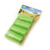 Duvo + Poepzakjes bio rol groen 4 x 20 stuks