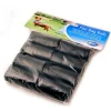 Duvo + Poepzakjes rol zwart 8 x 20 stuks