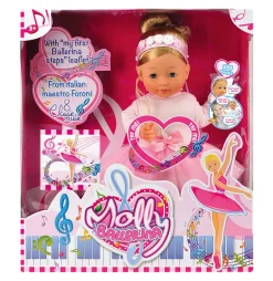 Bambolina Pop Molly Ballerina - Met Pianomuziek - Met Ballerinaschoenen voor Kinderen - 40cm
