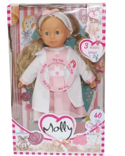 DDD Toys Pop Molly dierenarts en 3 liedjes