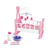 DDD Toys Poppenwiegje met toebehoren