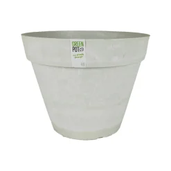 Merkloos Pot Lucca eco 25 l wit