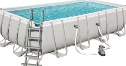 Bestway Power Steel Pool rechthoekig 488x244 cm