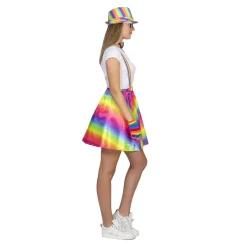 Euro Shop Pride Regenboog Rok Skirt Rosy Dames - One Size