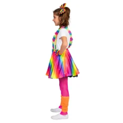 Kinderen Euro Shop Pride Regenboog Rok Skirt Rosy Meisje - One Size
