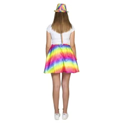 Euro Shop Pride Regenboog Rok Skirt Rosy Dames - One Size
