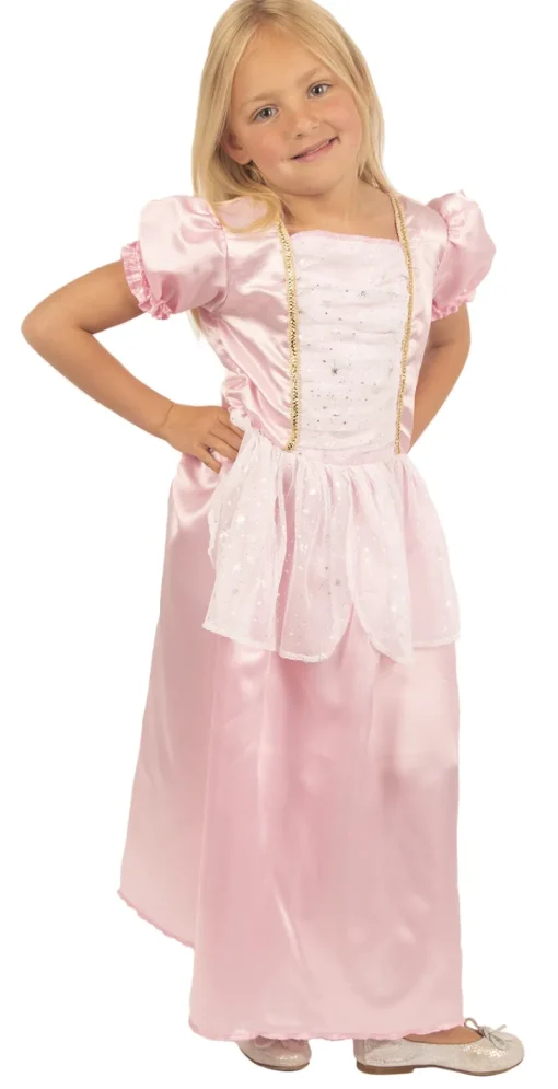 Kinderen Partyline Prinsesjurk - Roze - Maat 116