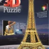 Ravensburger Puzzel 3D: Eiffeltoren night edition